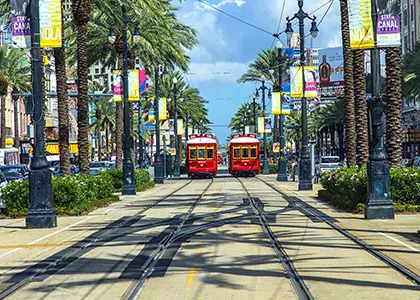 La ville de New Orleans, en Louisiane